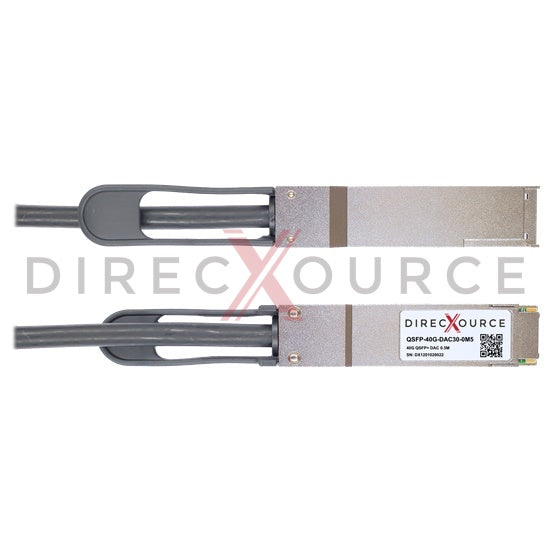 0.5m (1.64ft) Brocade 40G-QSFP-C-00501 Compatible 40G QSFP+ Passive Direct Attach Twinax Copper Cable