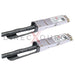 2m (6.56ft) Brocade 40G-QSFP-C-0201 Compatible 40G QSFP+ Passive Direct Attach Twinax Copper Cable
