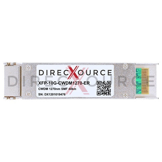 Brocade CWDM-XFP-1270-40 Compatible 10GBASE-CWDM XFP 1270nm 40km SMF LC DOM Optical Transceiver Module