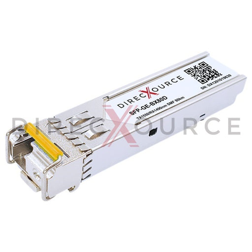 Brocade E1MG-1G-BXD-80 Compatible 1000BASE-BX BIDI SFP TX1550nm/RX1490nm 80km SMF LC DOM Optical Transceiver Module