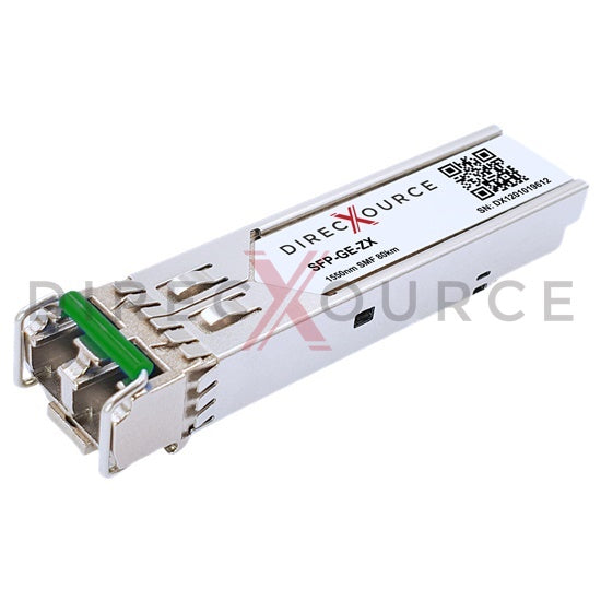 Brocade E1MG-LHA-OM Compatible 1000BASE-ZX SFP 1550nm 80km SMF LC DOM Optical Transceiver Module