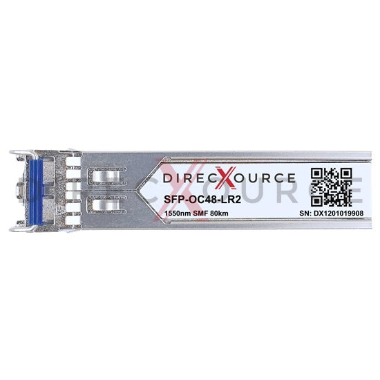 Brocade OC48-SFP-LR2 Compatible OC-48/STM-16 LR-2 SFP 1550nm 80km SMF LC DOM Optical Transceiver Module