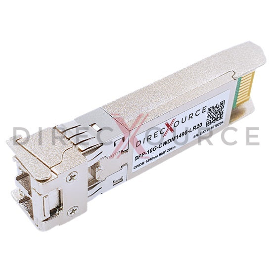 Brocade XBR-SFP10G1490-20 Compatible 10GBASE-CWDM SFP+ 1490nm 20km SMF LC DOM Optical Transceiver Module