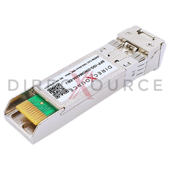 Ciena DWDM-SFP10G-42.94-40-I Compatible Industrial 10GBASE-DWDM SFP+ 100GHz C43 1542.94nm 40km SMF LC DOM Optical Transceiver Module