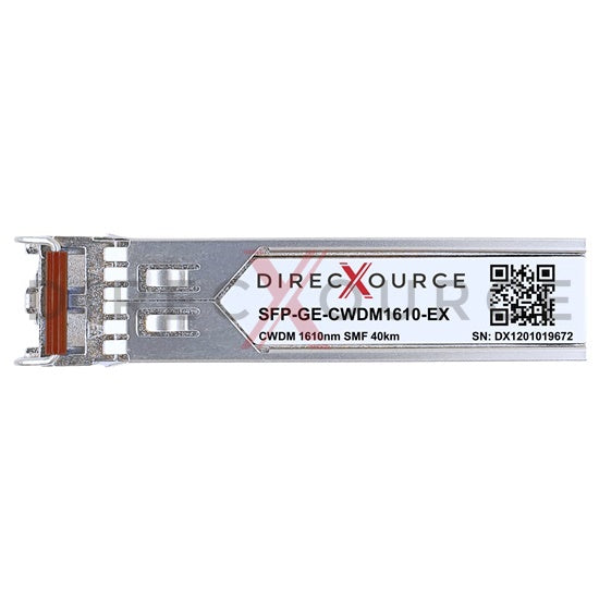 Cisco CWDM-SFP-1610-40 Compatible 1000BASE-CWDM SFP 1610nm 40km SMF LC DOM Optical Transceiver Module