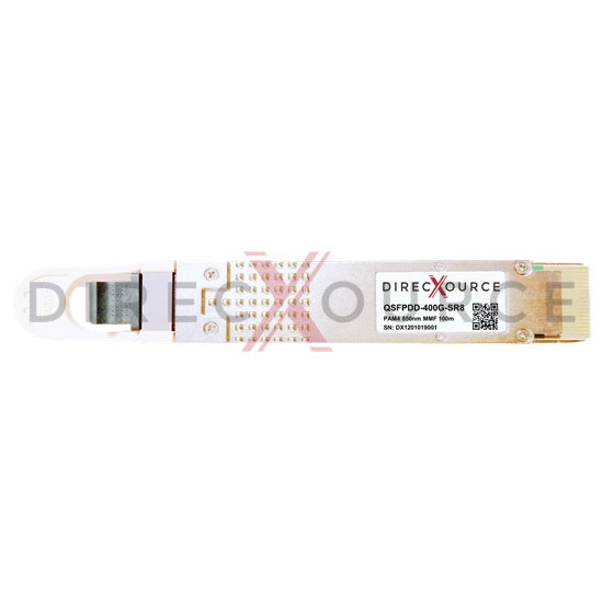 Cisco QDD-400G-SR8-S Compatible 400GBASE-SR8 QSFP-DD PAM4 850nm 100m MMF MTP/MPO-16 DOM Optical Transceiver Module
