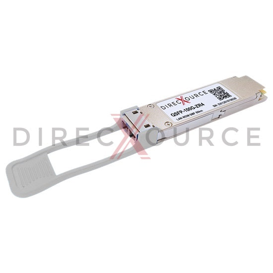 Cisco QSFP-100G-ZR4-S Compatible 100GBASE-ZR4 QSFP28 1550nm 80km SMF LC DOM Optical Transceiver Module