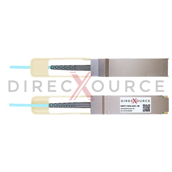 1m (3.28ft) Dell AOC-QSFP28-100G-1M Compatible 100G QSFP28 Active Optical Cable