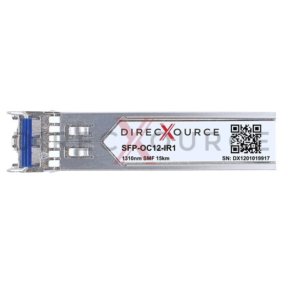 Dell Force10 Networks GP-SFP-OC12/3-1IR1 Compatible OC-12/STM-4 IR-1 SFP 1310nm 15km SMF LC DOM Optical Transceiver Module