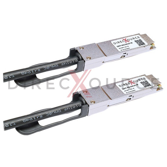 1m (3.28ft) Dell Networking 470-AAVR Compatible 40G QSFP+ Passive Direct Attach Twinax Copper Cable