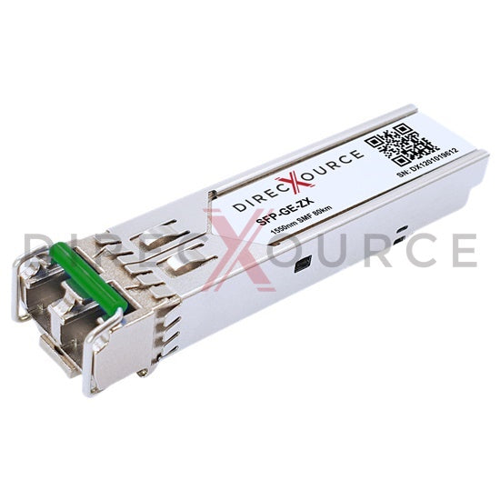Extreme Networks 10053H Compatible 1000BASE-ZX SFP 1550nm 80km SMF LC DOM Optical Transceiver Module