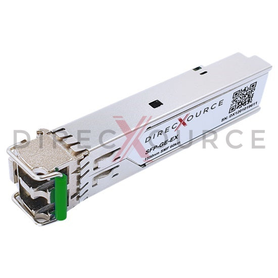 Extreme Networks I-MGBIC-GEX1550-40 Compatible 1000BASE-EX SFP 1550nm 60km SMF LC DOM Optical Transceiver Module