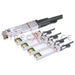 0.5m (1.64ft) F5 Networks F5-UPG-QSFP+-05M Compatible 40G QSFP+ to 4x10G SFP+ Passive Direct Attach Twinax Breakout Copper Cable