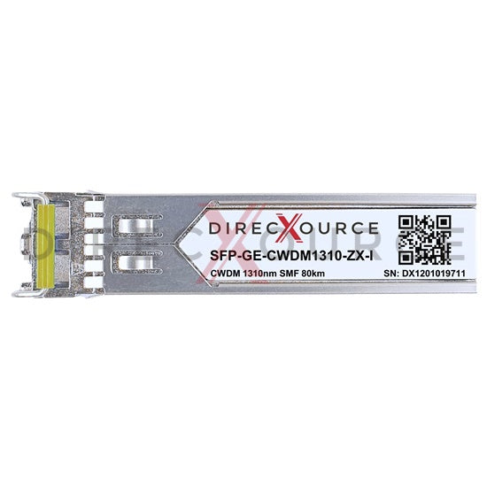 Netgear CWDM-SFP-1310-80-I Compatible Industrial 1000BASE-CWDM SFP 1310nm 80km SMF LC DOM Optical Transceiver Module