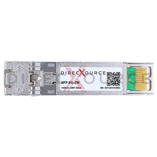 Generic Compatible SFP-8G-ZW 8G Fibre Channel 1550nm 80km SMF LC DOM Optical Transceiver Module